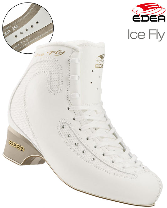 Edea Ice Fly White Figure Boots